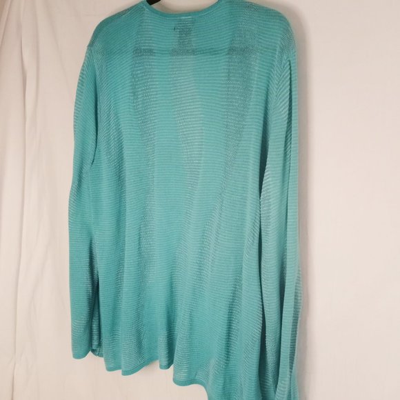 Womens 2X R Q T Wavelength Knit Cardigan Sweater - Picture 12 of 16